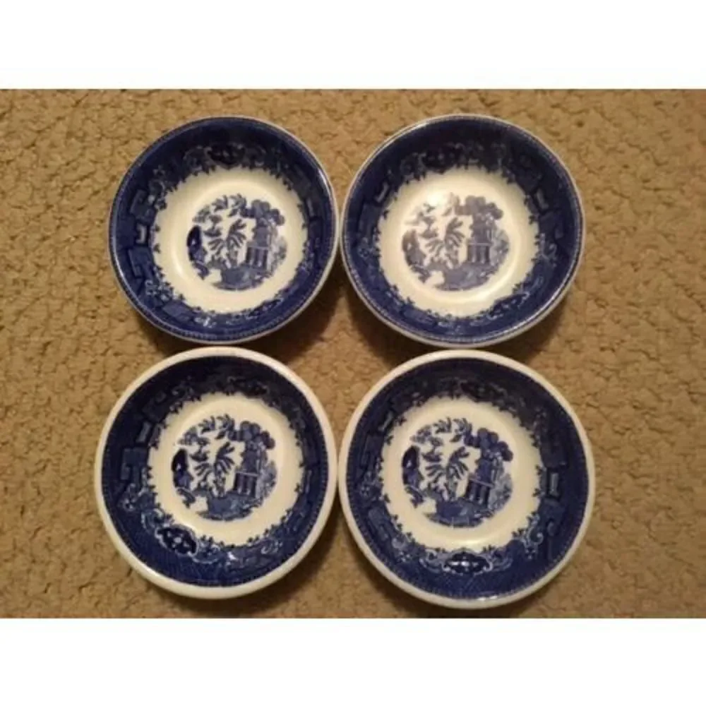 JACKSON CHINA SET OF 4 BLUE 4